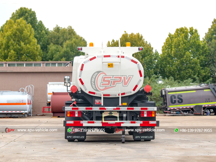 Howo Gasoline Dispensing Truck - Rear